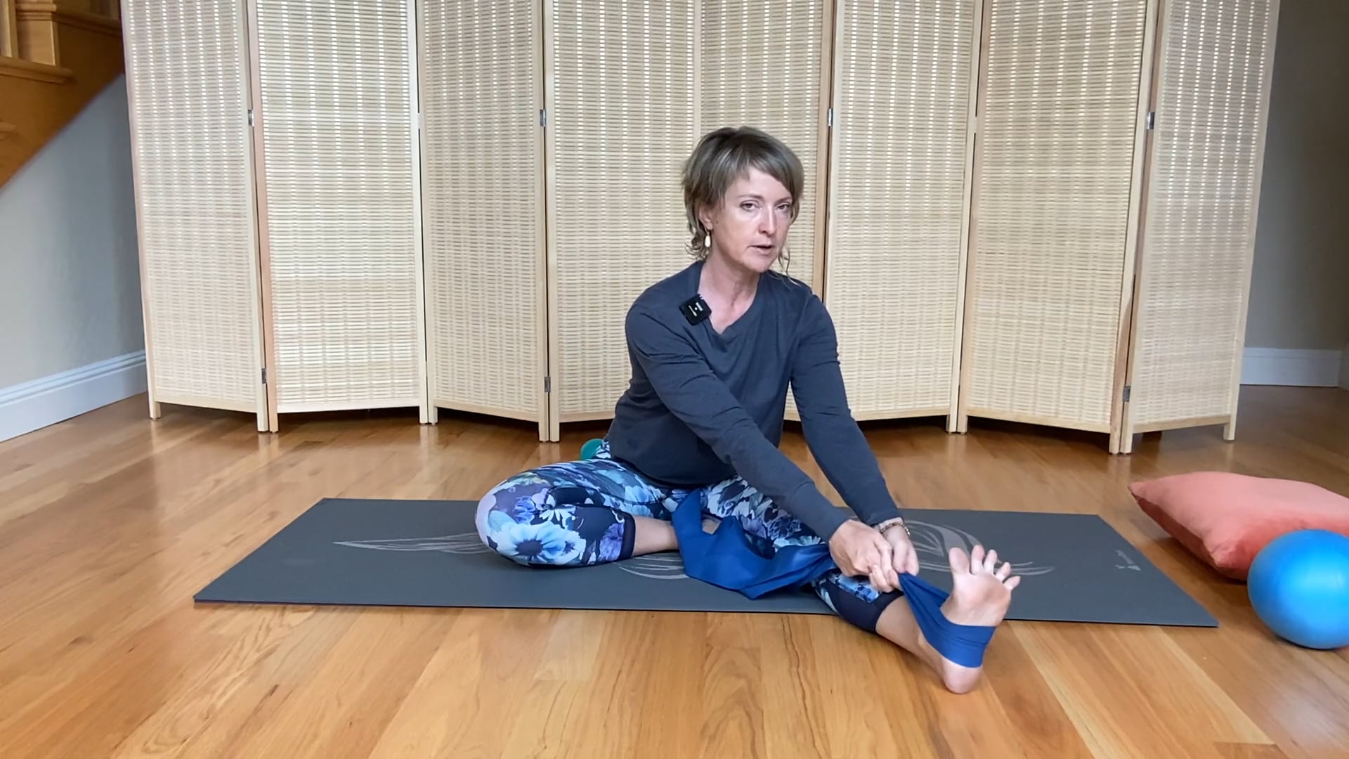 Seated Stretch (5 min)