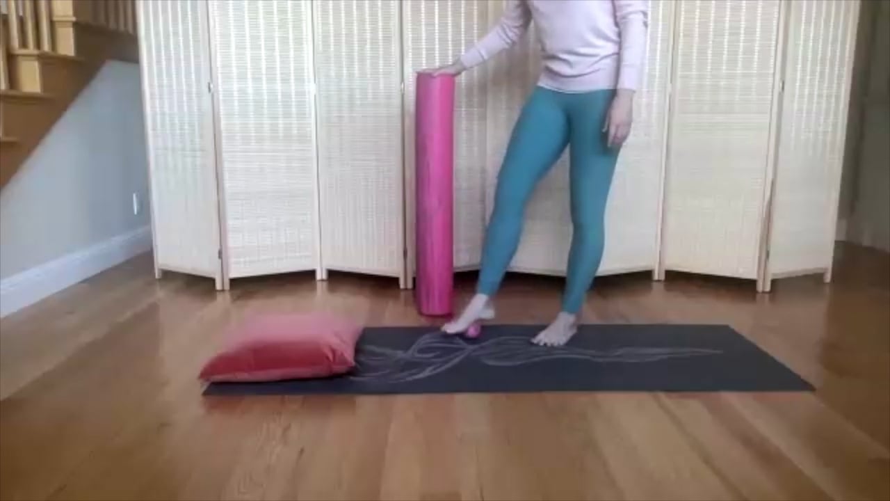 Roll and Mobilize Feet (7 min)
