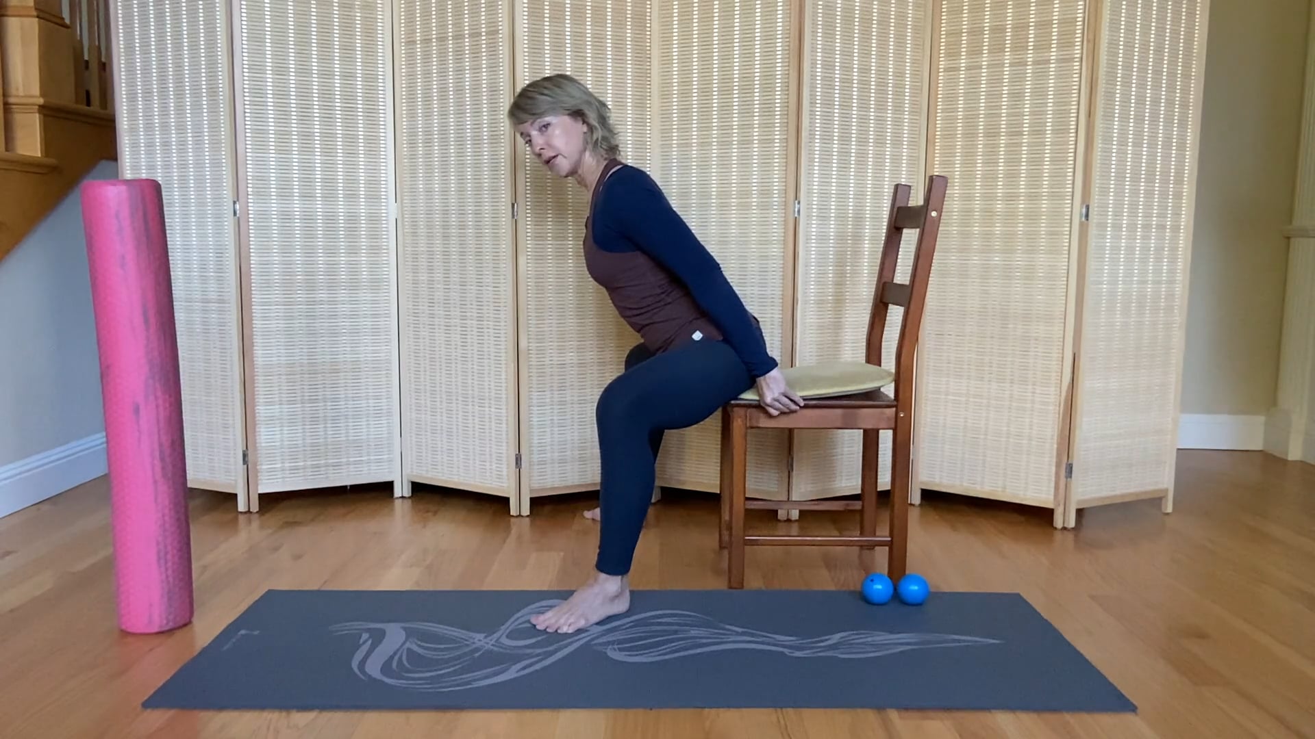 Chair Hip Opener (5 min)