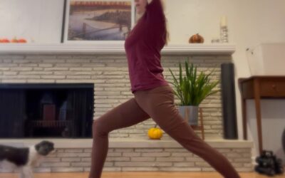 Standing Arms and Lunge Stretch (6 min)