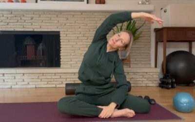 Foam Roller, Stretches and Prone work (20 min)