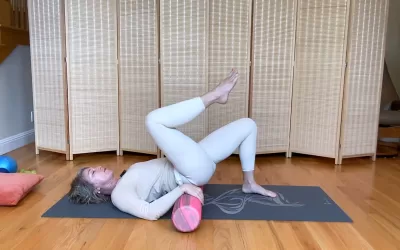 Psoas Stretch over Roller (12 min)